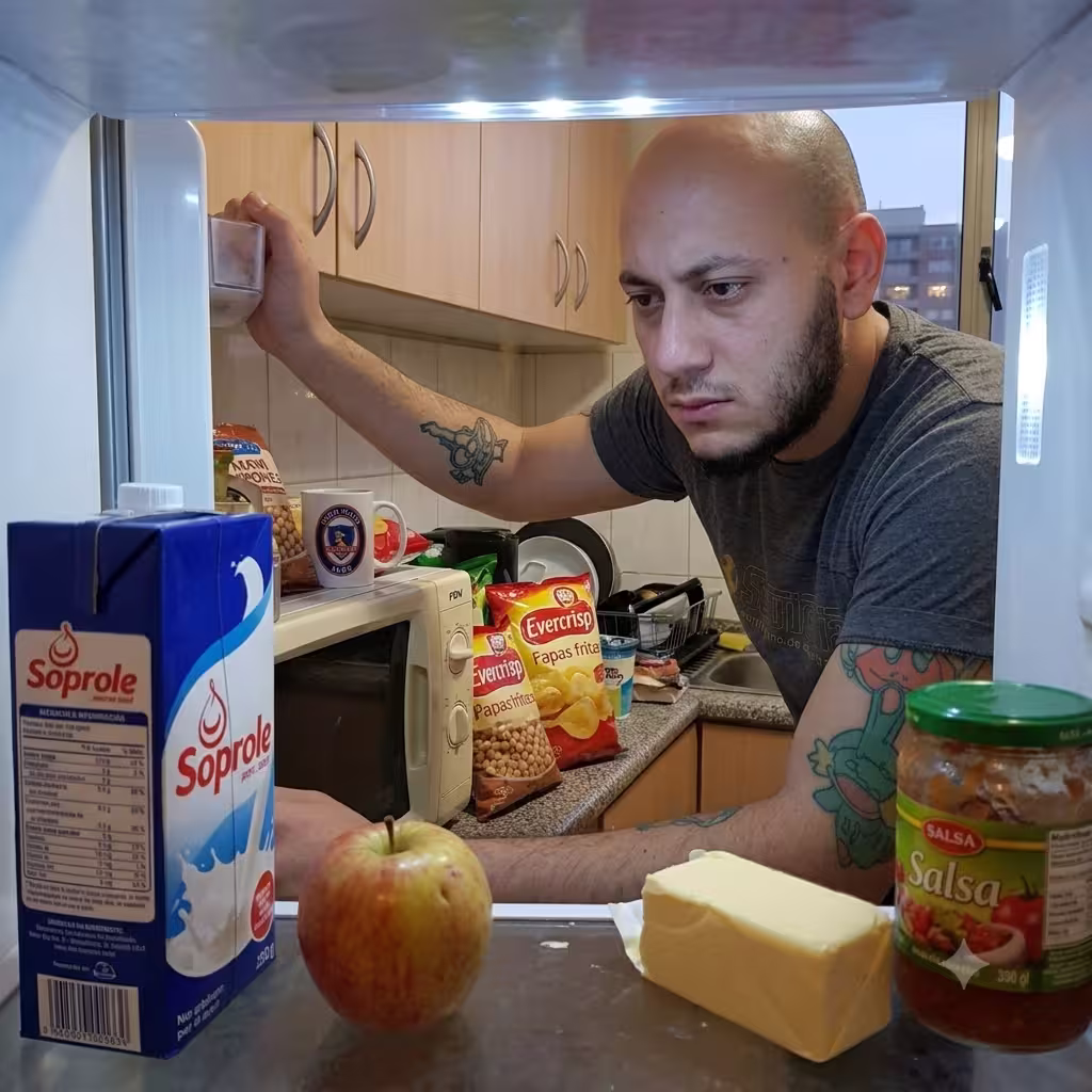 Refrigerador vacío de nuevo